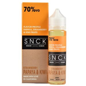 SNCK Snacks E-Liquid - Strawberry Papaya Kiwi - 60ml / 0mg