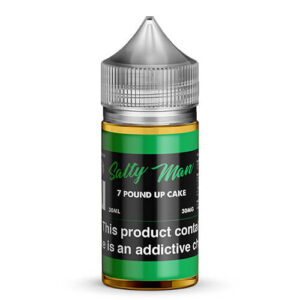 Salty Man Vapor eJuice - 7 Pound Up Cake - 30ml / 30mg