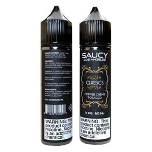 Saucy Classics - Coffee Creme Tobacco - 60ml / 0mg