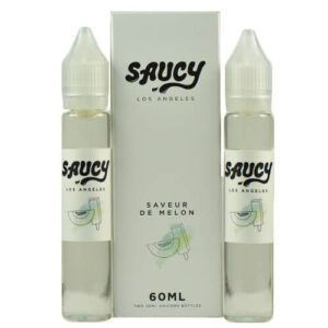 Saucy eLiquid - Saveur de Melon - 2x30ml / 0mg