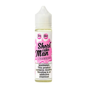 Short Cake Man eJuice - Strawberry Shortcake - 60ml / 0mg