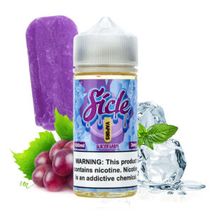 Sicle Vapors - Glacier Grape - 100ml / 0mg