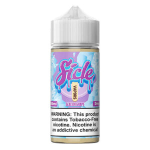 Sicle Vapors Tobacco-Free - Glacier Grape - 100ml / 0mg