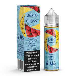 Simple E-Cool - Strawberry Pineapple Lemon Cool - 60ml / 0mg