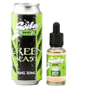 Soda Drips E-Liquid - Green Beast - 30ml - 30ml / 0mg