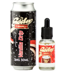 Soda Drips E-Liquid - Vanilla Drip - 30ml - 30ml / 0mg