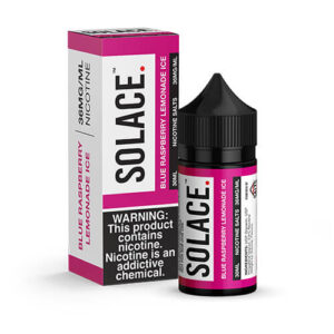 Solace Salts eJuice - Blue Raspberry Lemonade Ice - 30ml / 18mg