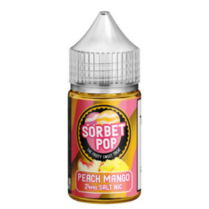 Sorbet Pop eJuice SALTS - Peach Mango - 30ml / 24mg