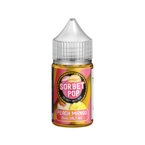 Sorbet Pop eJuice Synthetic SALTS - Peach Mango - 30ml / 24mg