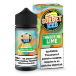 Sorbet Pop eJuice Synthetic - Tangerine Lime Iced - 100ml / 0mg