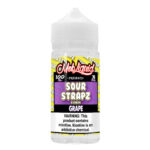 Sour Strapz eLiquid by Mob Liquid - Grape - 100ml / 0mg