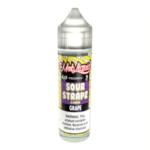 Sour Strapz eLiquid by Mob Liquid - Grape - 60ml / 0mg