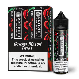 Stay Salty eJuice by Prophet Premium - Straw Melon Twist - 2x60ml / 0mg