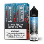 Stay Salty eJuice by Prophet Premium - Straw Melon Twist On Ice - 2x60ml / 12mg