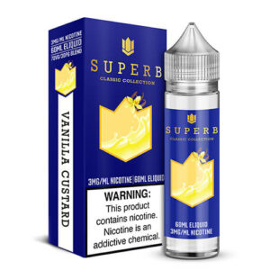 Superb Classic Collection - Vanilla Custard - 60ml / 0mg