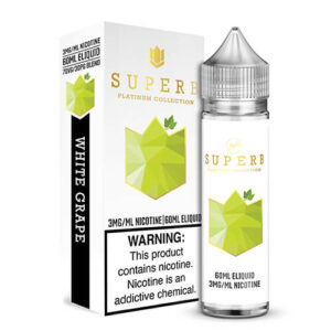 Superb Platinum Collection - White Grape - 60ml / 0mg