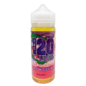 The 120 eLiquid - Strawberry Cream Puff - 120ml / 0mg