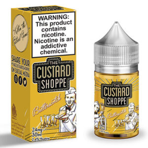 The Custard Shoppe SALT - Butterscotch - 30ml / 24mg