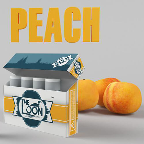 The Loon eCig - Reload Shot - Peach (5 Pack) - 18mg