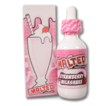 The Malted E-Liquid - Strawberry Milkshake - 60ml - 60ml / 6mg