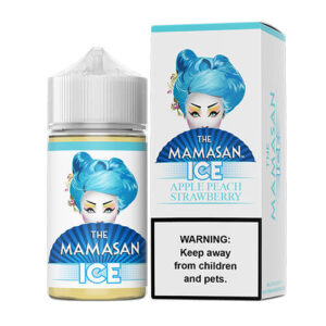 The Mamasan eLiquids - Apple Peach Strawberry Ice - 60ml / 0mg