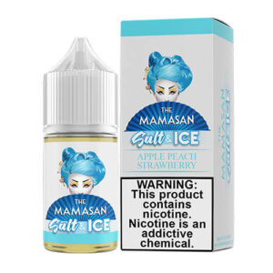 The Mamasan eLiquids Ice - Apple Strawberry Peach (ASAP) Ice Salt - 30ml / 30mg