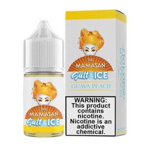 The Mamasan eLiquids Ice - Guava Peach Ice Salt - 30ml / 30mg