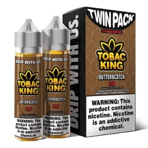 Tobac King eJuice Synthetic - Butterscotch - 2x60ml / 12mg