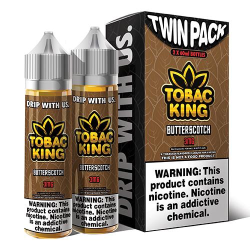 Tobac King eJuice Synthetic - Butterscotch - 2x60ml / 3mg