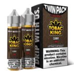 Tobac King eJuice Synthetic - Cuban - 2x60ml / 0mg