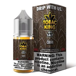 Tobac King eJuice Synthetic On Salt - Cuban - 30ml / 50mg