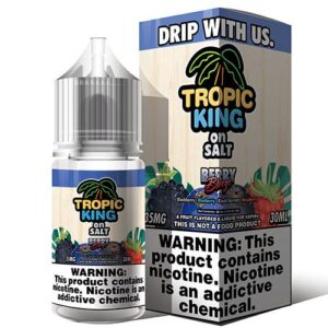 Tropic King eJuice Synthetic On Salt - Berry Breeze Salt - 30ml / 50mg