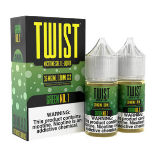 Twist E-Liquids SALTS - Green No.1 (Honeydew Melon Chew) - 2x30ml / 35mg