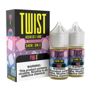 Twist E-Liquids SALTS - Pink 0 Degrees (Iced Pink Punch) - 2x30ml / 35mg