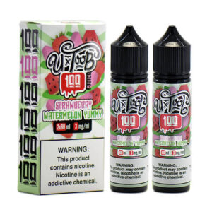 U Toob 100 eJuice - Strawberry Watermelon Yummy - 2x60ml / 0mg