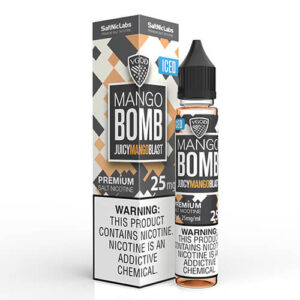 VGOD and SaltNic eJuice - ICED Mango Bomb - 30ml / 25mg