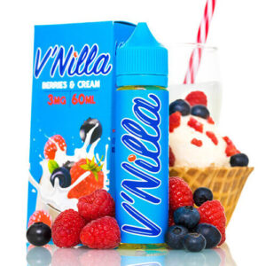 V'Nilla - Berries & Cream eJuice - 50ml Shortfill - 50ml / 0mg