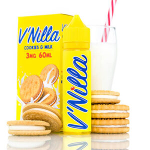 V'Nilla - Cookies & Milk eJuice - 50ml Shortfill - 50ml / 0mg