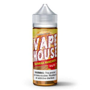 Vape House Premium eJuice - Banana Pancakes - 100ml / 0mg