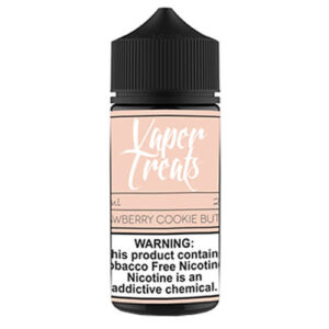 Vaper Treats Tobacco-Free - Strawberry Cookie Butter - 100ml / 0mg