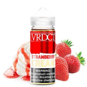 Verdict Vapors - Strawberry Cream - 10ml / 3mg