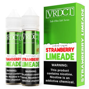 Verdict Vapors Sub Ohm Salts - Strawberry Limeade - 2x60ml / 6mg