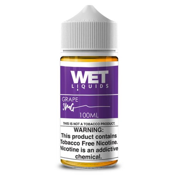 Wet Liquids TFN - Grape - 100ml / 6mg