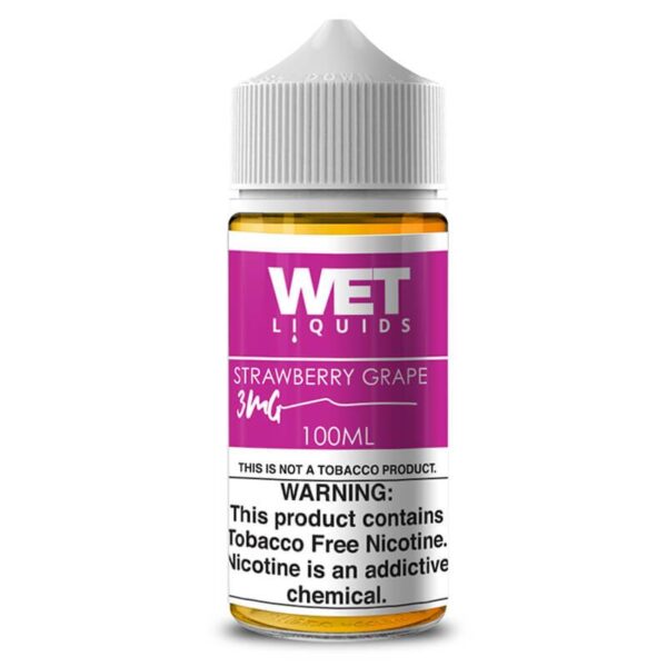 Wet Liquids TFN - Strawberry Grape - 100ml / 0mg