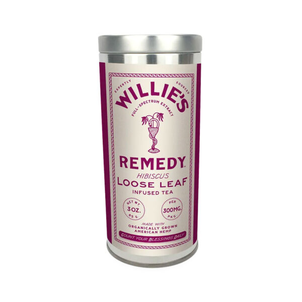 Willies Remedy CBD Loose Tea - Hibiscus 300mg 3oz