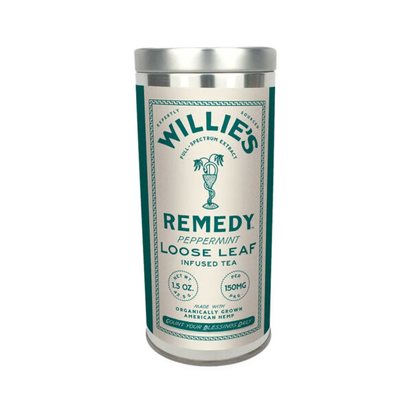 Willies Remedy CBD Loose Tea - Peppermint 150mg 1.5oz