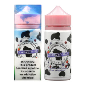 Wisconsin Dairy Co. E-Liquids - Berries N' Cream - 100ml / 0mg