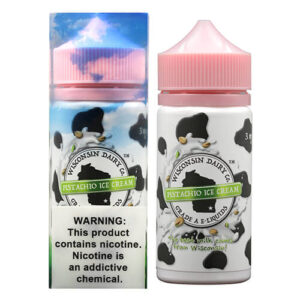 Wisconsin Dairy Co. E-Liquids - Pistachio Ice Cream - 100ml / 0mg