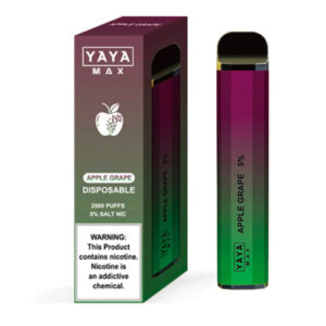 YAYA MAX 2500 NTN - Disposable Vape Device - Apple Grape - 50mg, 6.5mL