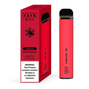 YAYA MAX 2500 NTN - Disposable Vape Device - Lush Ice - 50mg, 6.5mL